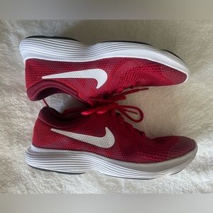Nike Red Running Shoes